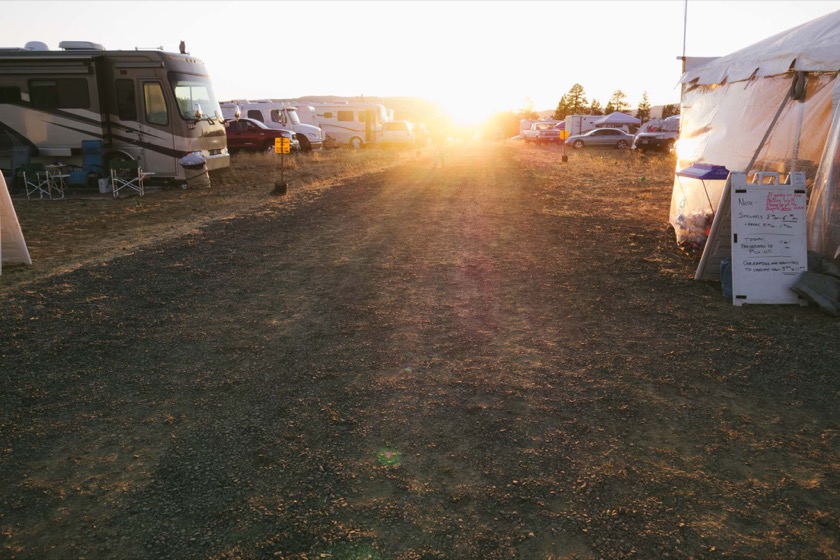 The sun setting on the Oregon Star Party in the Ochoco National Forest.