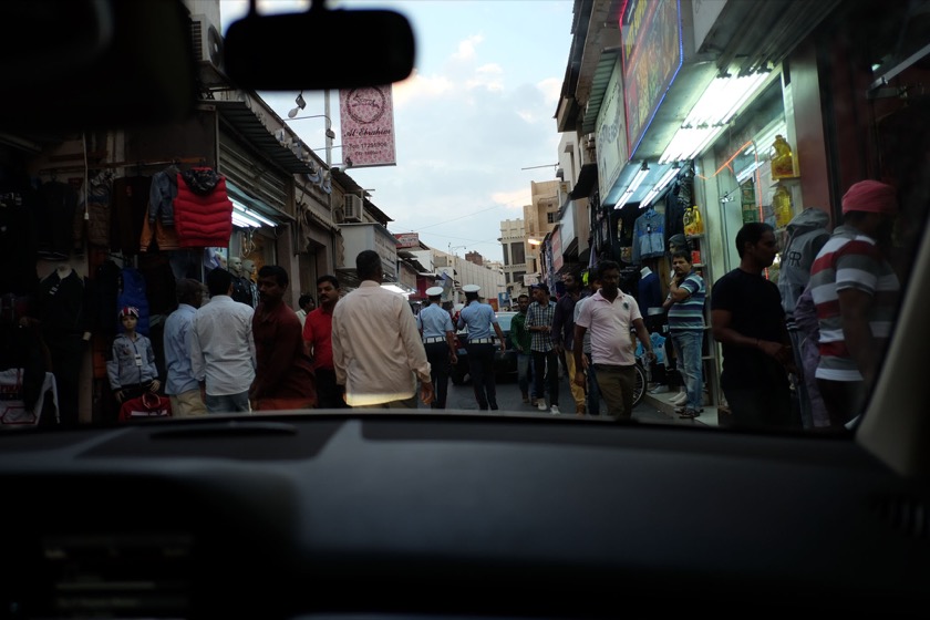 You can drive through the souq in Manama, which is exactly what we did.