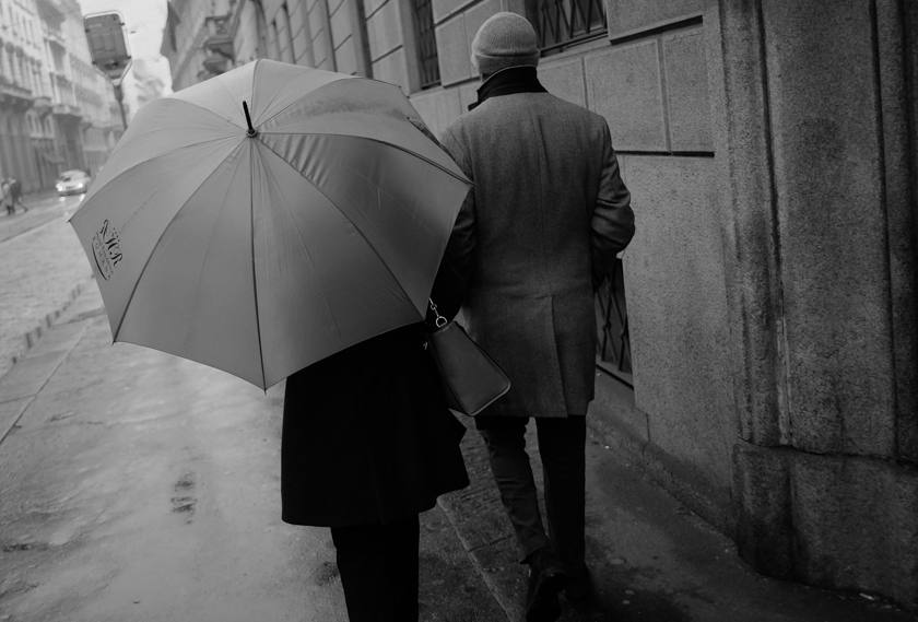 umbrella in the rain