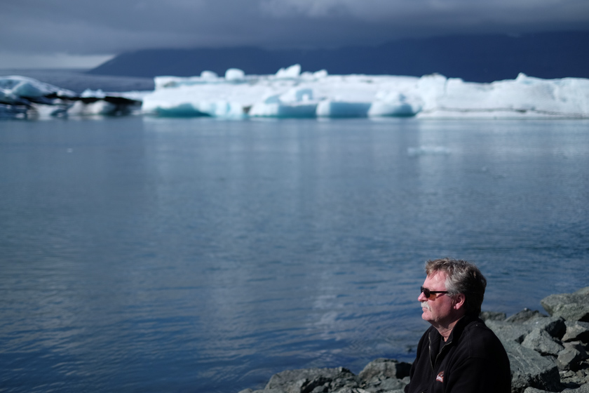 glacier watching