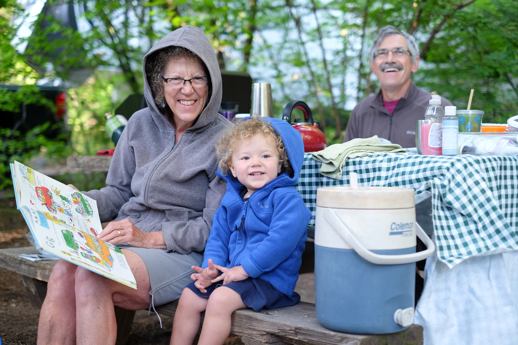 camping with mimi and pepe