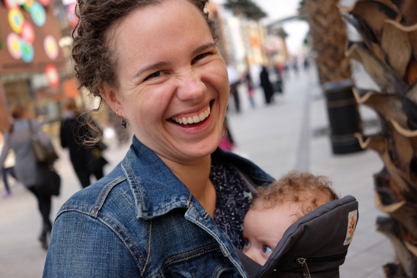 One of thee things we were worried about was how we'd get Idara to sleep while traveling. When we were in Thailand six weeks earlier, taking naps wasn't a problem at all. But in the interim Idara had become much harder to get to sleep. Thankfully, she still slept fine in our ergo.