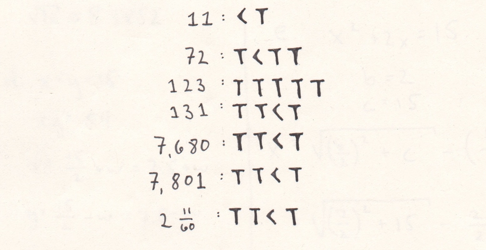 convert to babylonian numerals