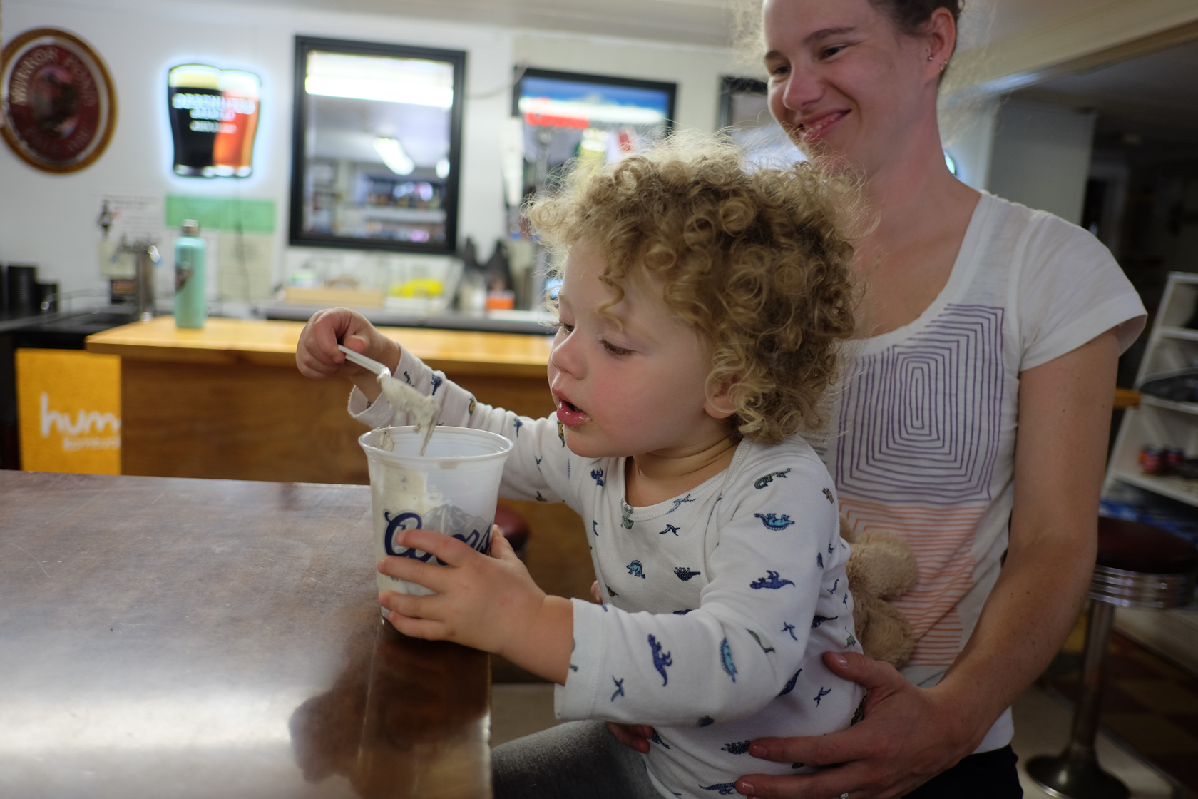 Apparently it's not really a trip through Southeastern Oregon without a stop in Fields for a milkshake. We split one three ways, and it was incredible.